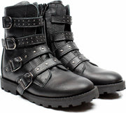 Shoesme TA9W012 bikerboots zwart