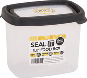 Wham Seal It Vershouddoos - Rechthoekig - 1 Liter - Set van 3 Stuks - Grijs