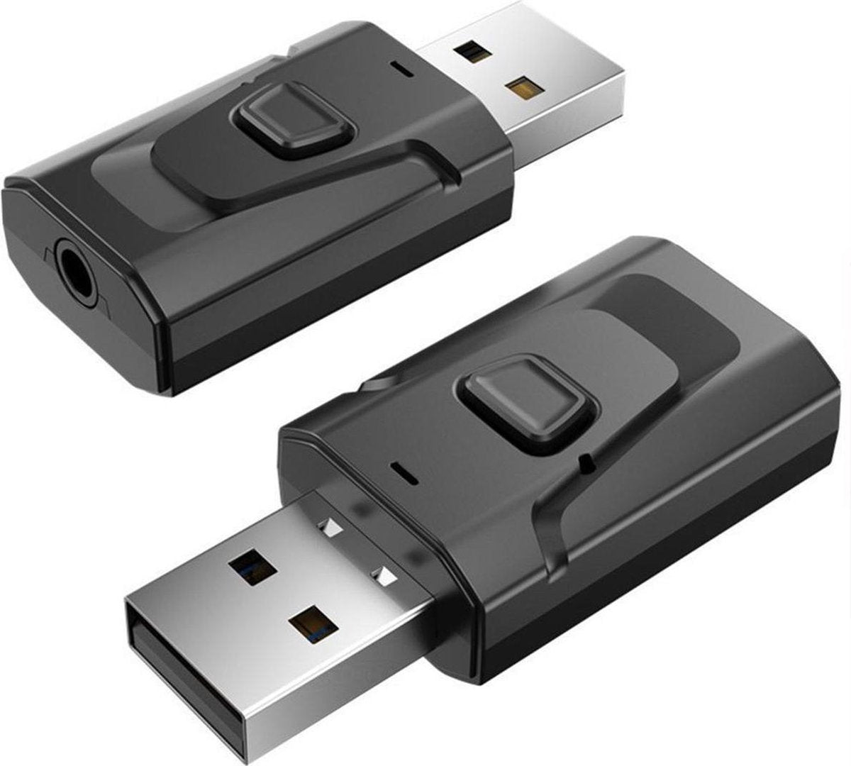 USB Bluetooth 3.0 Zender en Ontvanger - Bereik tot 10 Meter - Draadloze Audio Adapter - Wireless Transmitter & Receiver voor TV / PC / Auto / Koptelefoon / Luidspreker