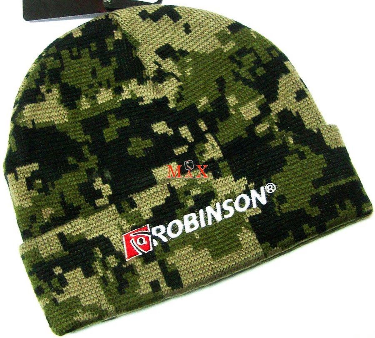 Robinson Muts Camouflage met rand