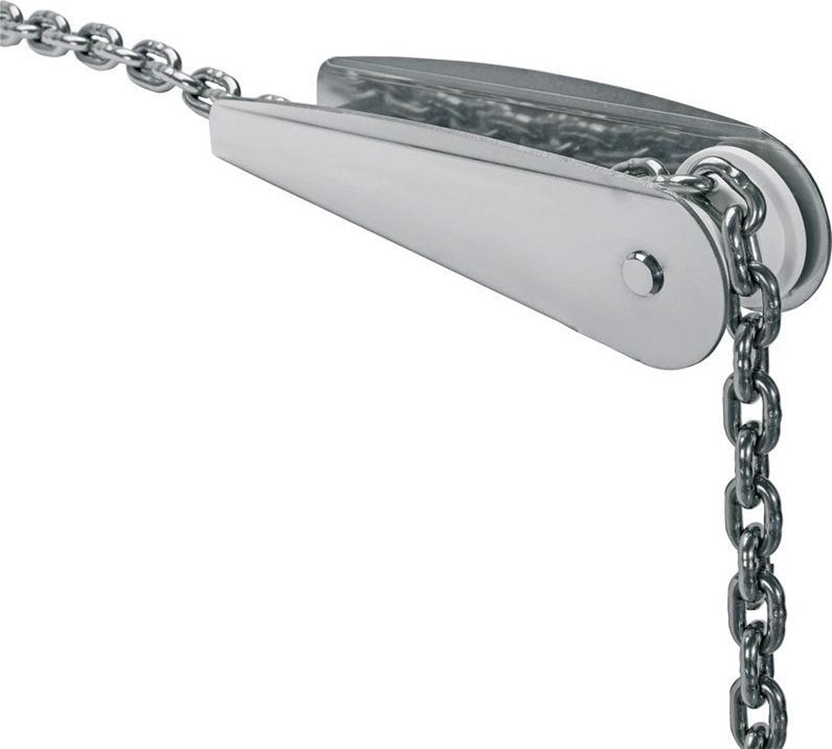 Allpa universele vaste RVS Ankerrol 150 mm voor 7