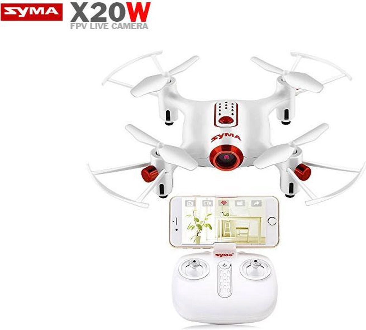 Syma X20W Mini Quadcopter met HD Live Camera fpv Drone