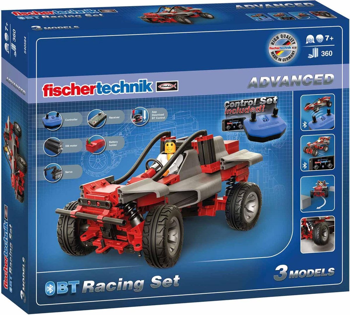 Fischertechnik Advanced BT Racing Set ab 7J.