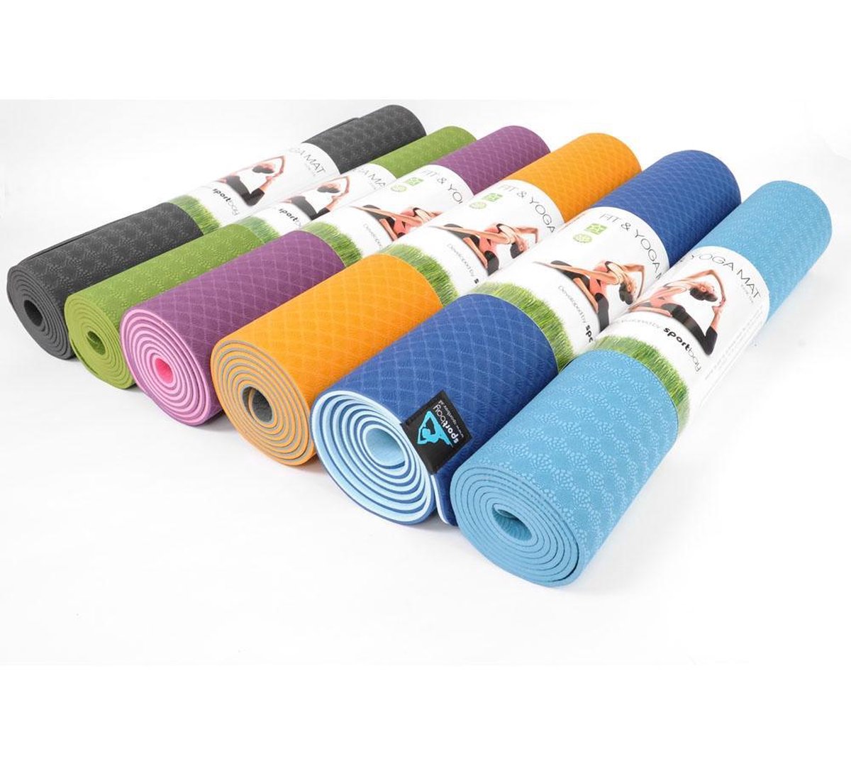 Sportbay Eco Yogamat - 173 cm x 61 cm x 0