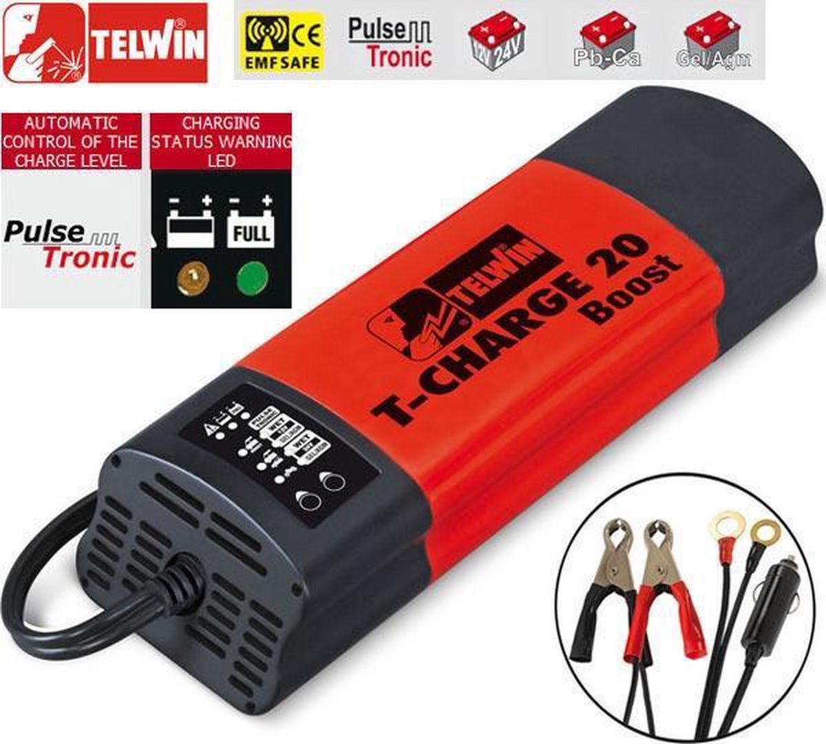 Telwin druppellader T-Charge 20 Boost