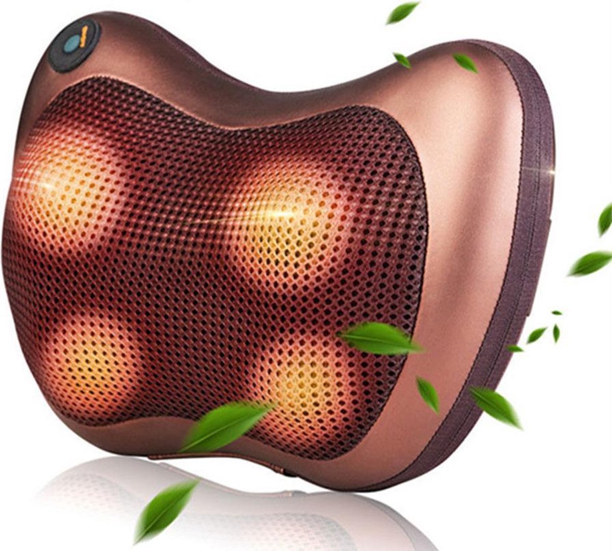 HMerch™ Shiatsu Massagekussen - Massage kussen voor je nek / schouder / rug / voeten / benen / buik / armen -  Ook geschikt voor in auto - Shiatsu Massage Apparaat - Nekmassage - Massagekussens