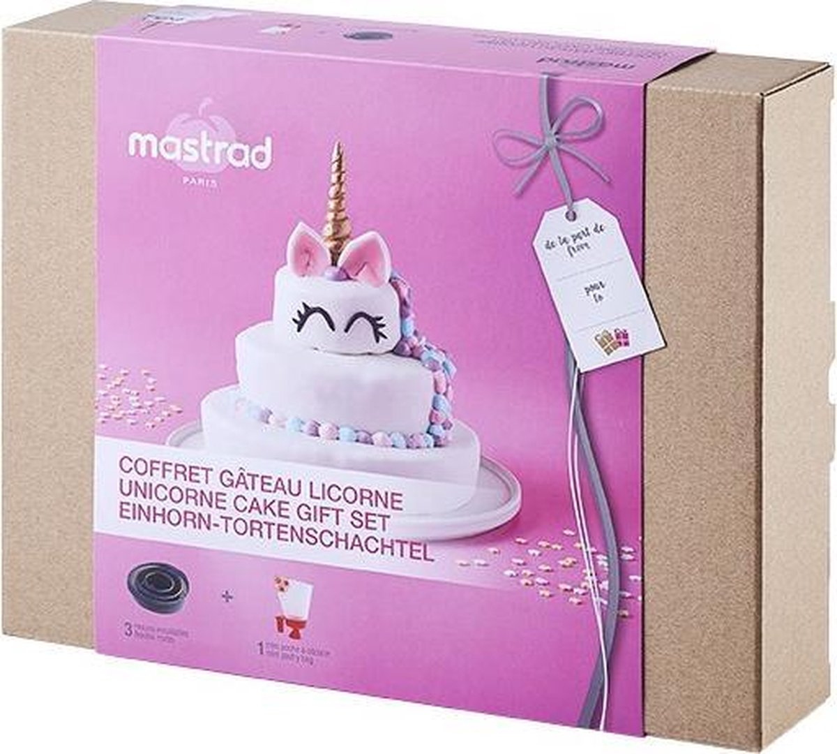 Taart Gift Set - Unicorn - 7-delig - Mastrad