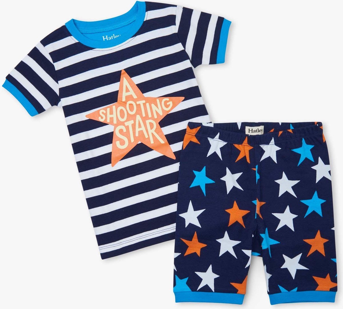 Hatley pyjama ss Stars maat 152