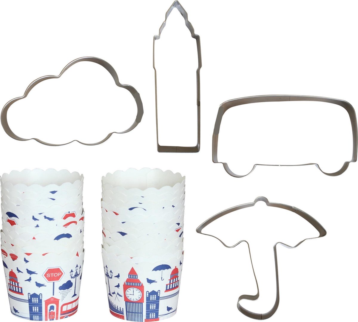 Point-Virgule Baking Cookie & Cupcake Baking Set - Toy City