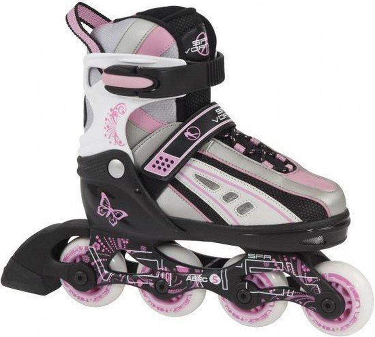 Inline skates SFR Vortex roze maat: 26-29