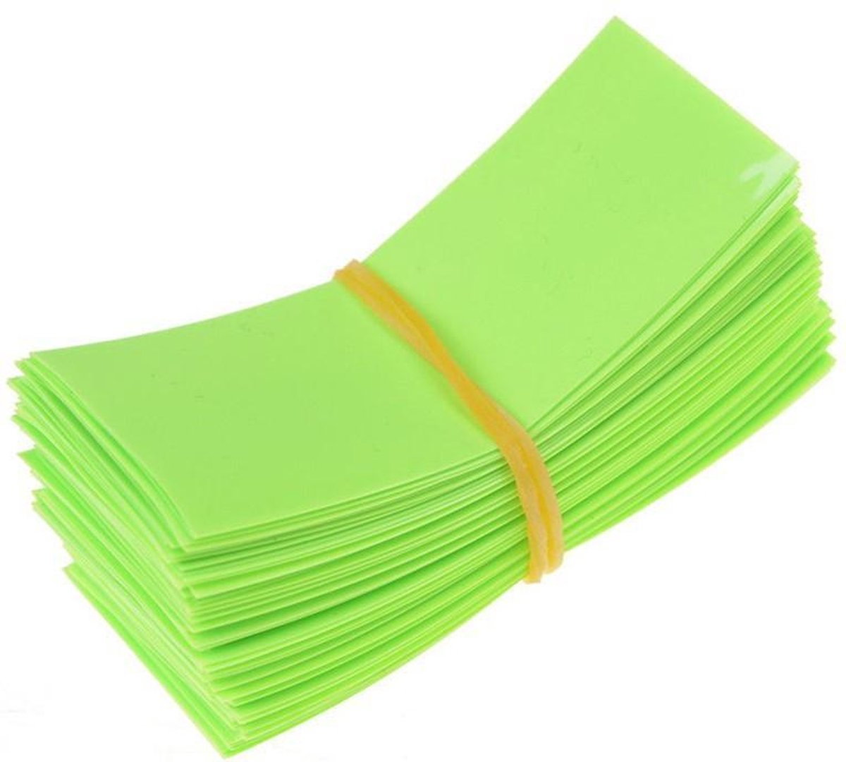 Appel groen - 50 Stuks 72/30mm 18650 Batterij PVC Krimpkous Tube Wrap