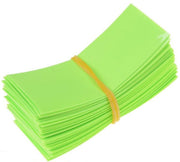 Appel groen - 50 Stuks 72/30mm 18650 Batterij PVC Krimpkous Tube Wrap