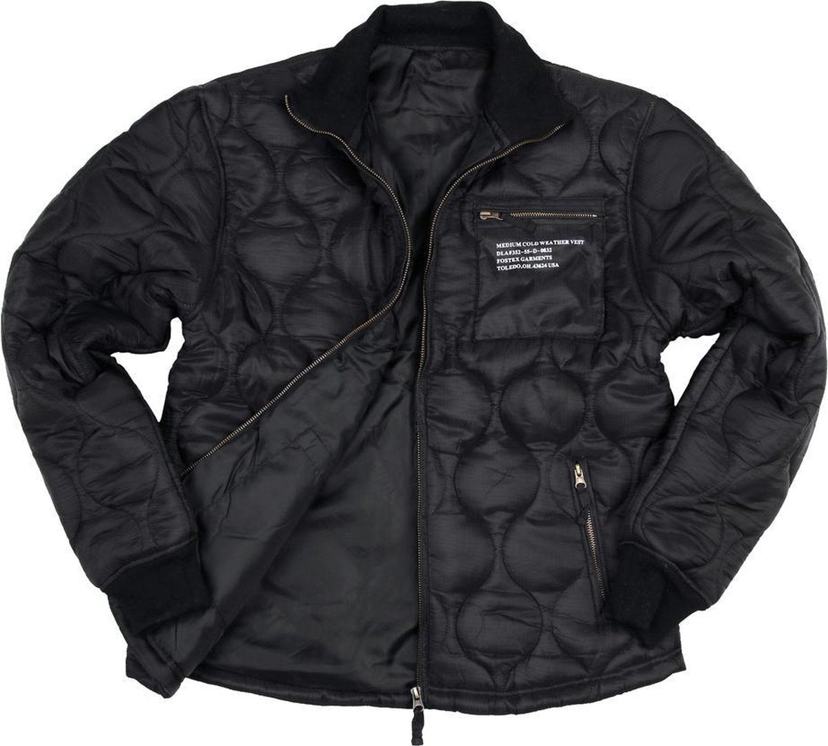 Cold weather jacket zwart