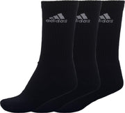 adidas 3 Stripes Performance Sokken (3-pair) - 39-42 - Zwart