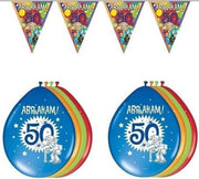 Abraham Party Pakket | Abraham | 50 Jaar | Verjaardag | Slinger | Ballonnen
