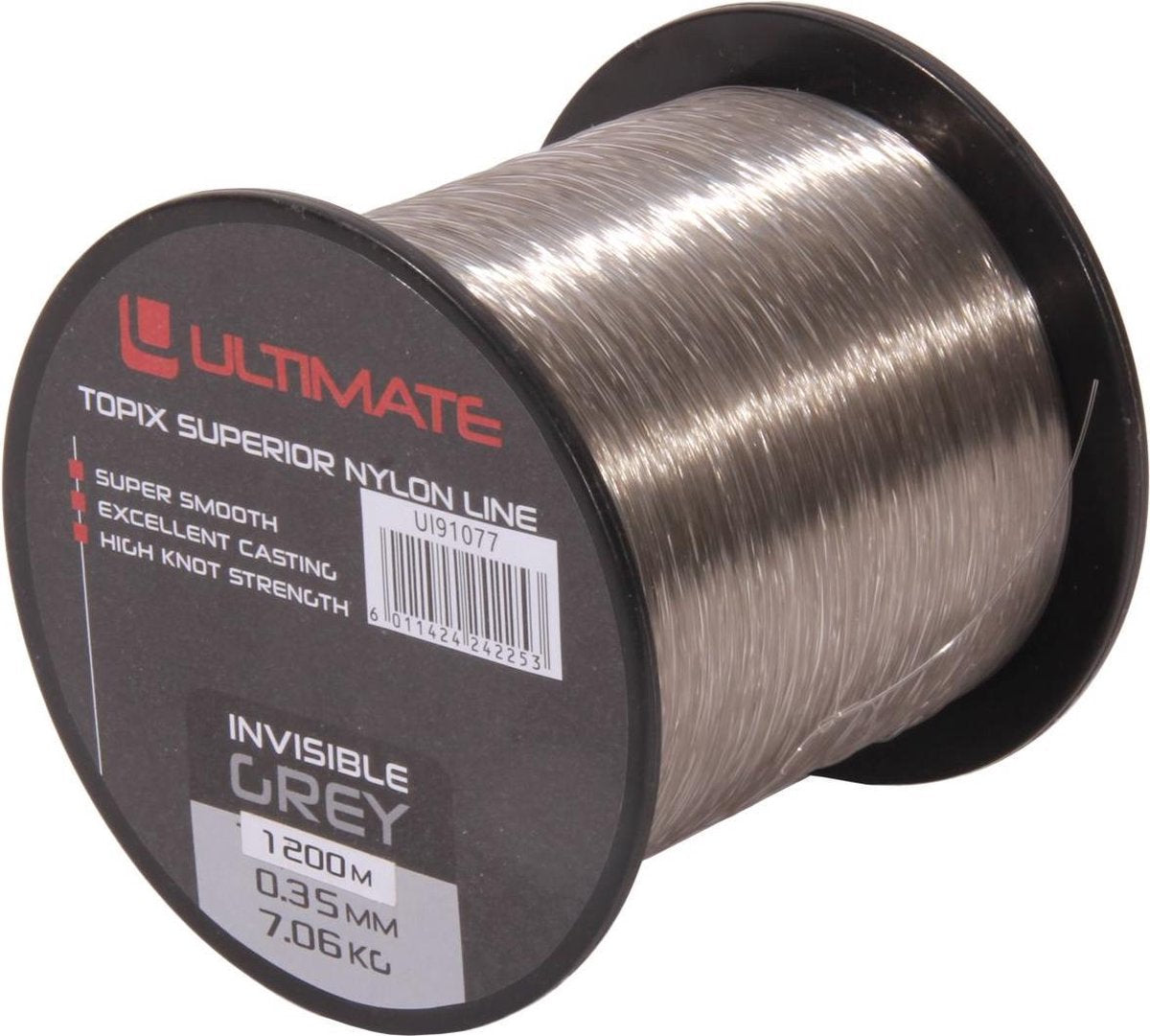 Ultimate Topix nylon invisible grey 1200m 0