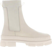 Tango | Romy welt new 1-b bone white leather chelsea boot - bone white sole | Maat: 42