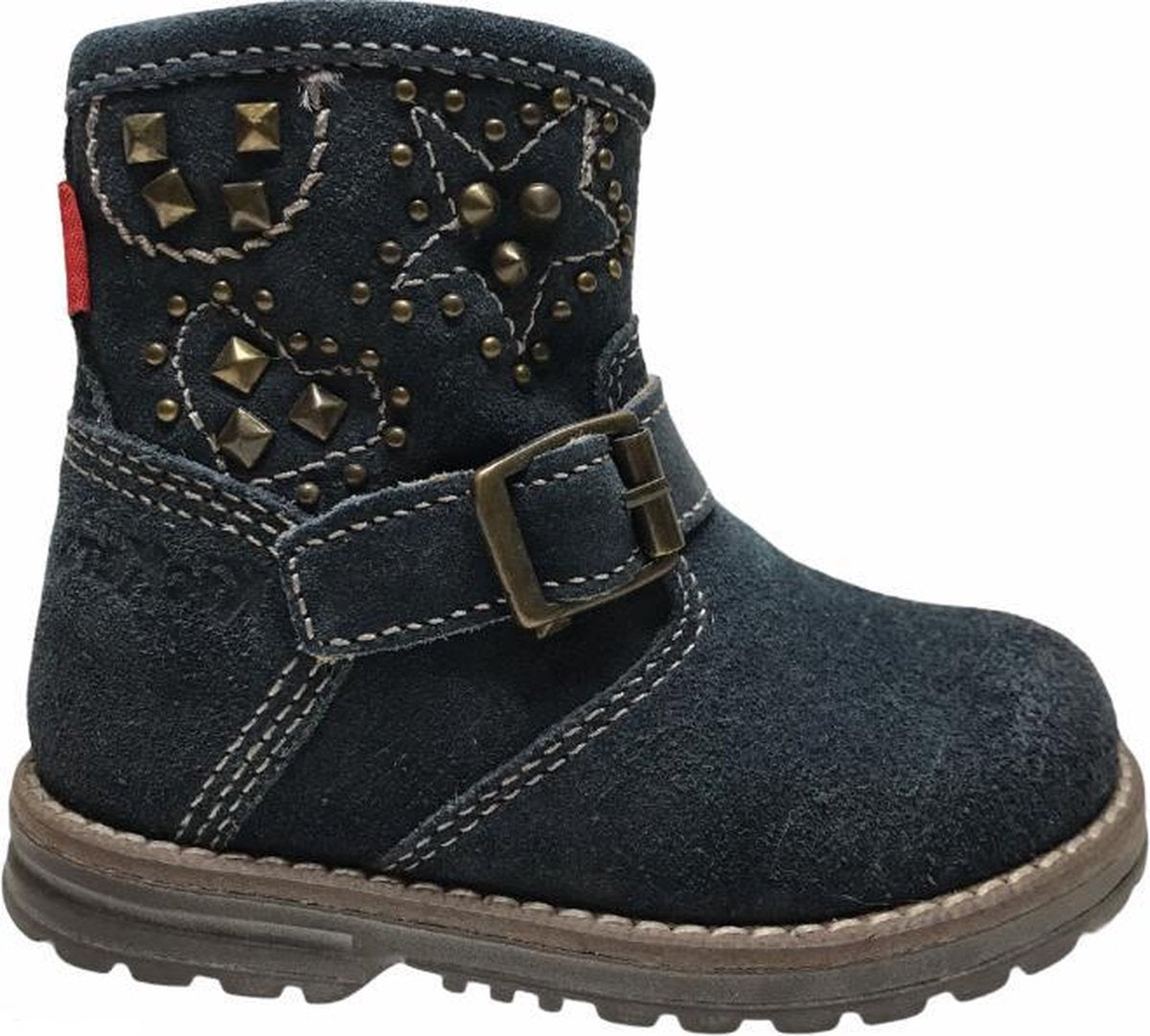 Kickers studs rits laarsjes alexis petrol mt 20
