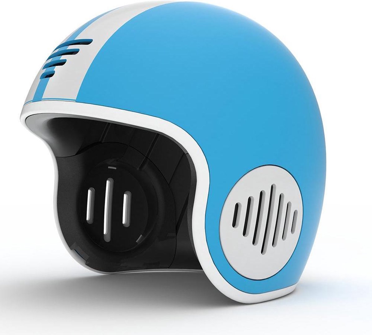 Chillafish Bobbi- kinderhelm geschikt voor zomer en winter- Blauw