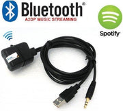 alfa romeo aux usb bluetooth dongle spotify deezer itunes streamen muziek