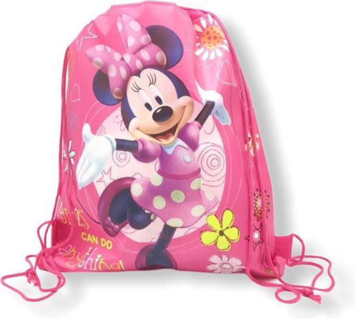 Zwemtas - Gymtas - MiniMouse - Rugtas met trekkoorden - Meisjes rugzak - GRATIS verzending