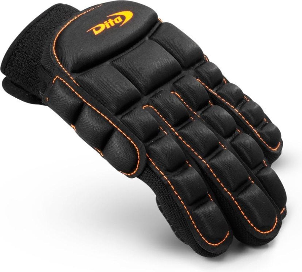 Dita Xtreme Half Fp Hockeyhandschoenen - Fluo Geel/Zwart - Maat M