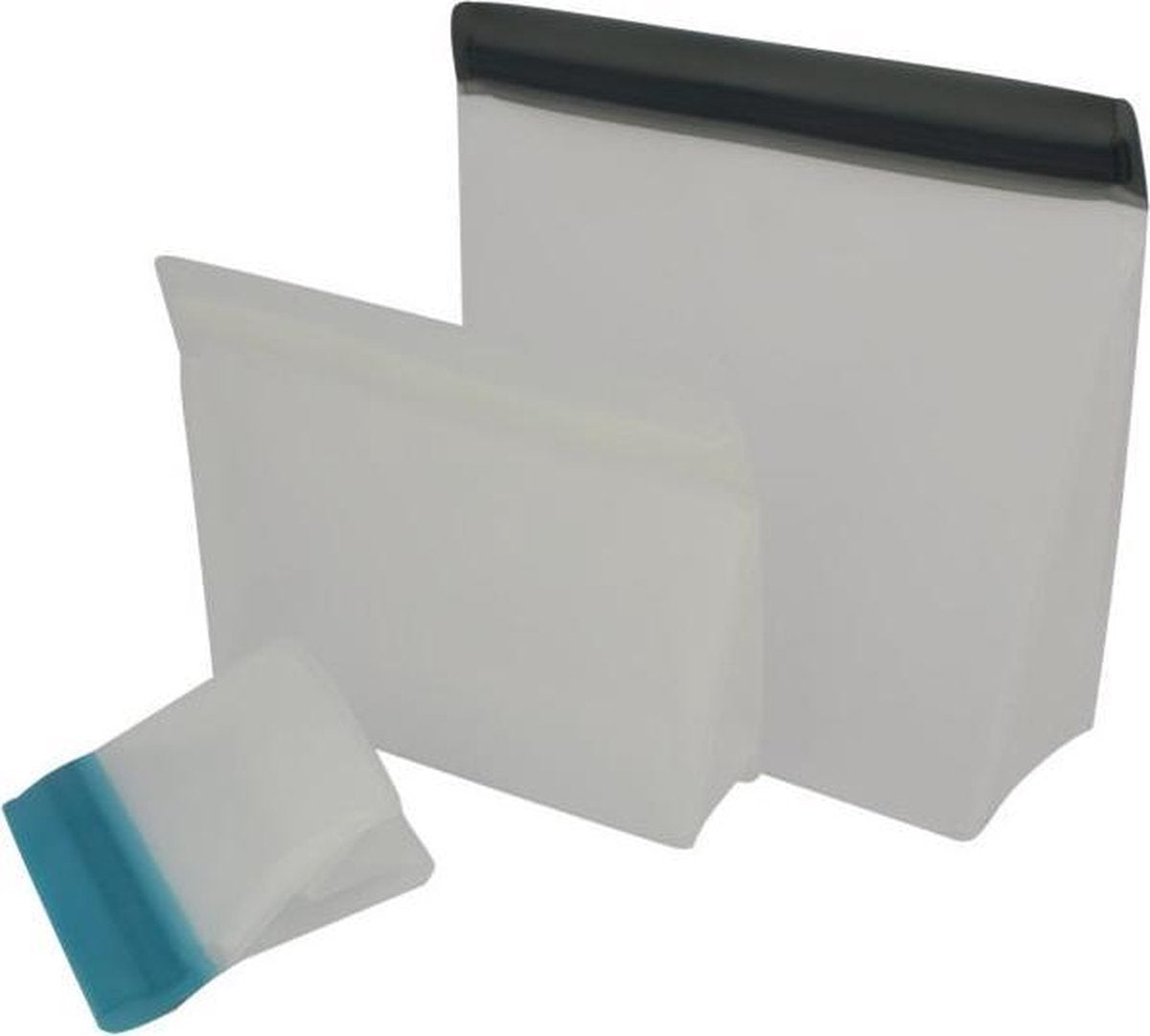 Travelsafe Opbergzakjes Lekdicht Acetaat Transparant 3 Stuks