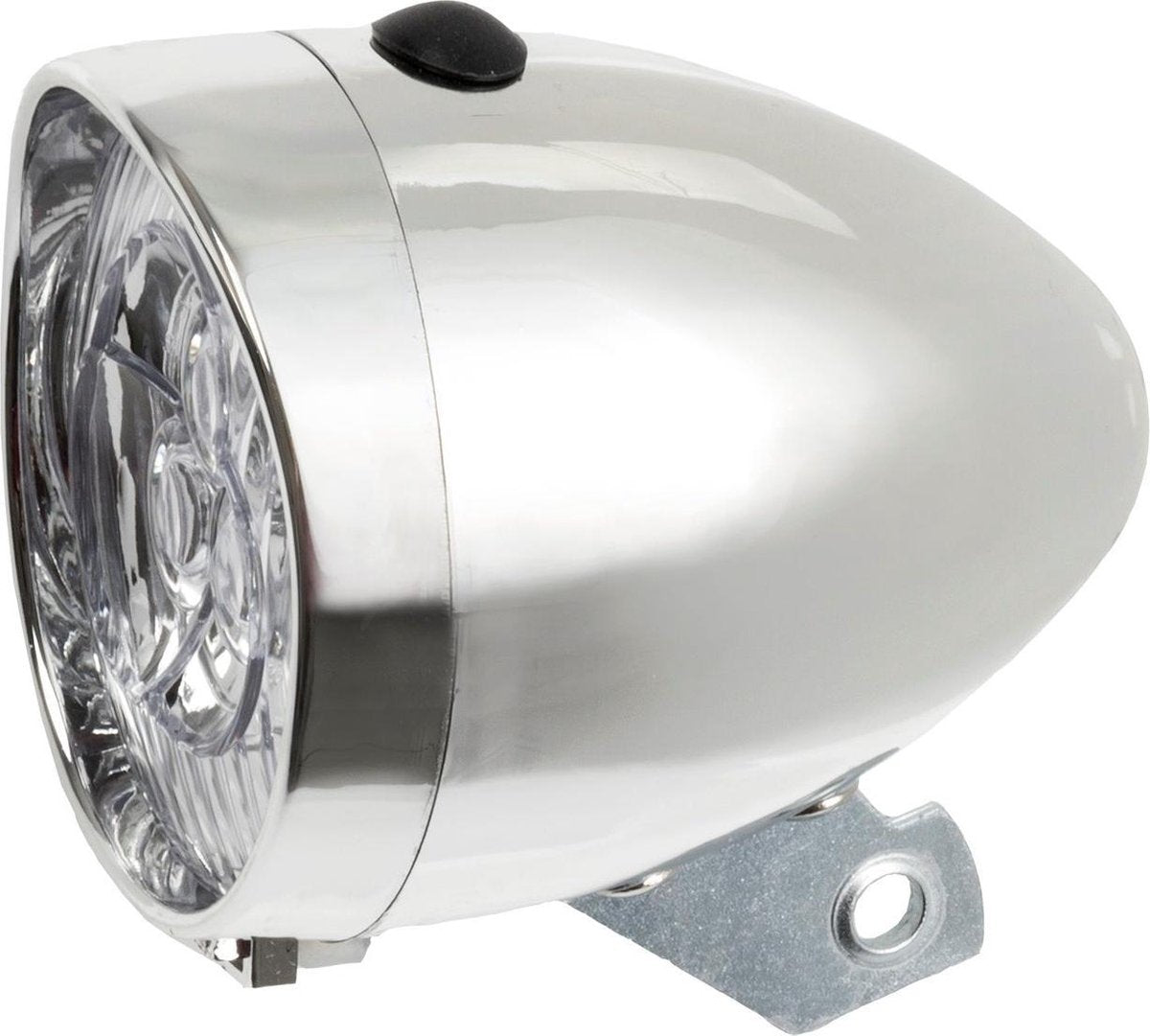 Amigo Koplamp Led Batterij Zilver