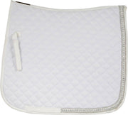Zadeldek Melrose wit dressuur pony