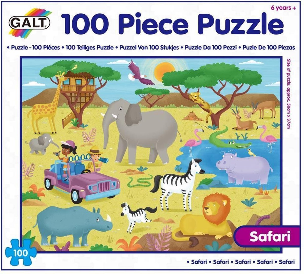 Galt - Puzzel - Dinosaurussen - 100st.