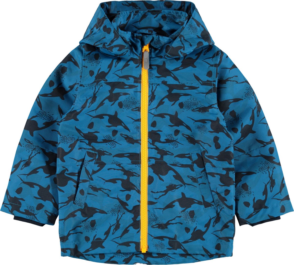 name it NMMMAX JACKET WHALE Jongens Jas - Maat 98