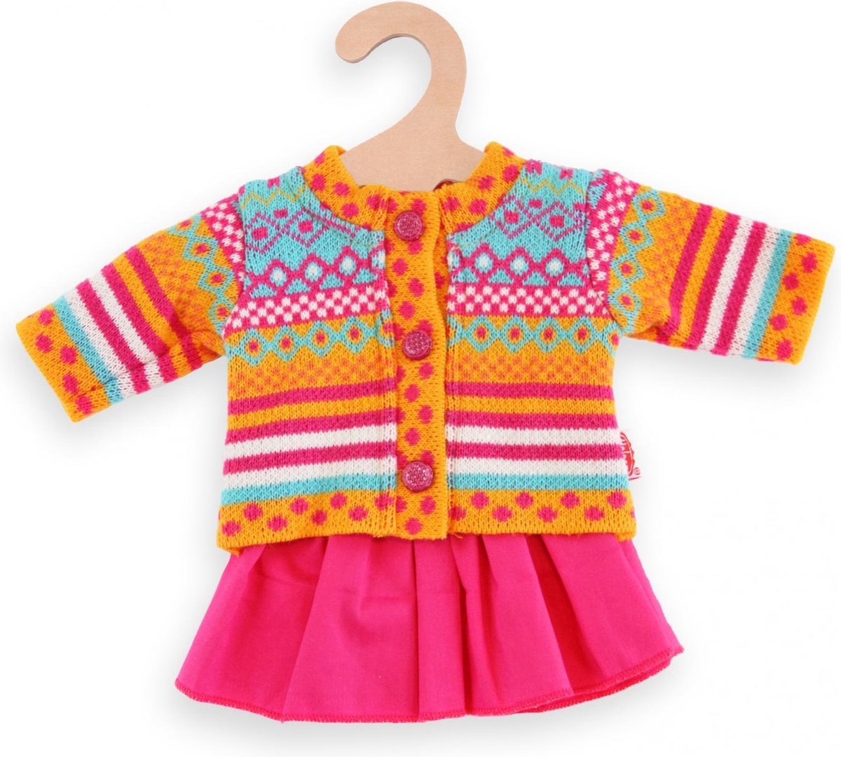 Heless Poppenkleding Vest Met Rok 28-35 Cm