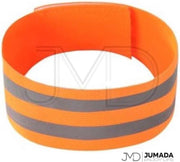 Reflecterende Hardloop Verlichting - Sportarmband - Veiligheid - One Size - Oranje