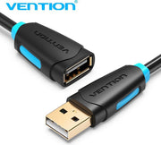 Vention USB 2.0 Verlengkabel - USB Female naar USB Male - 1 Meter