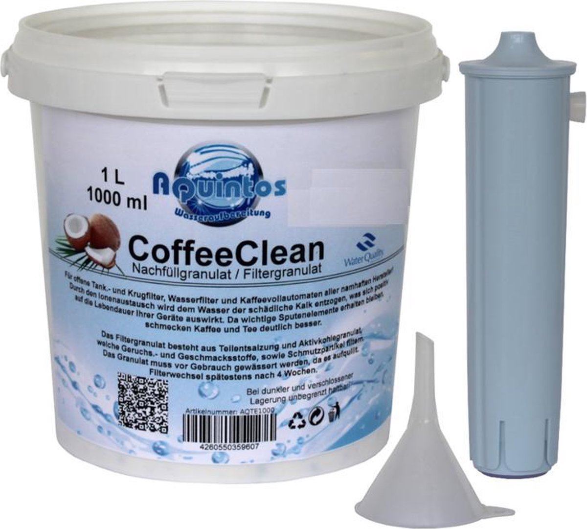 Navulset Filtergranulat Filterpatrone passend f. Jura Claris Blue 67007 Smart