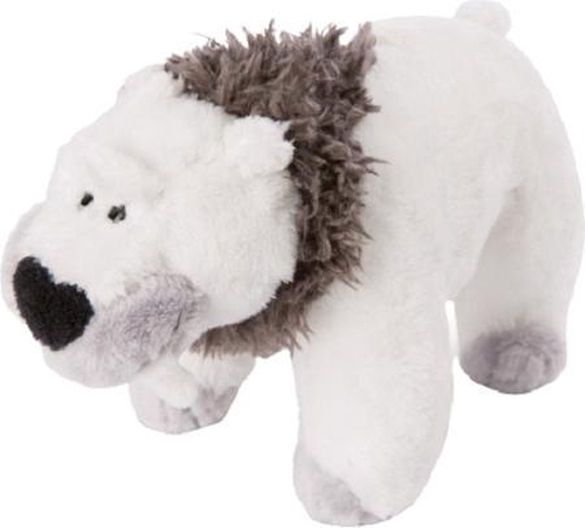 Nici Knuffel Sabeltandijsbeer Staand Junior 16 Cm Pluche Wit