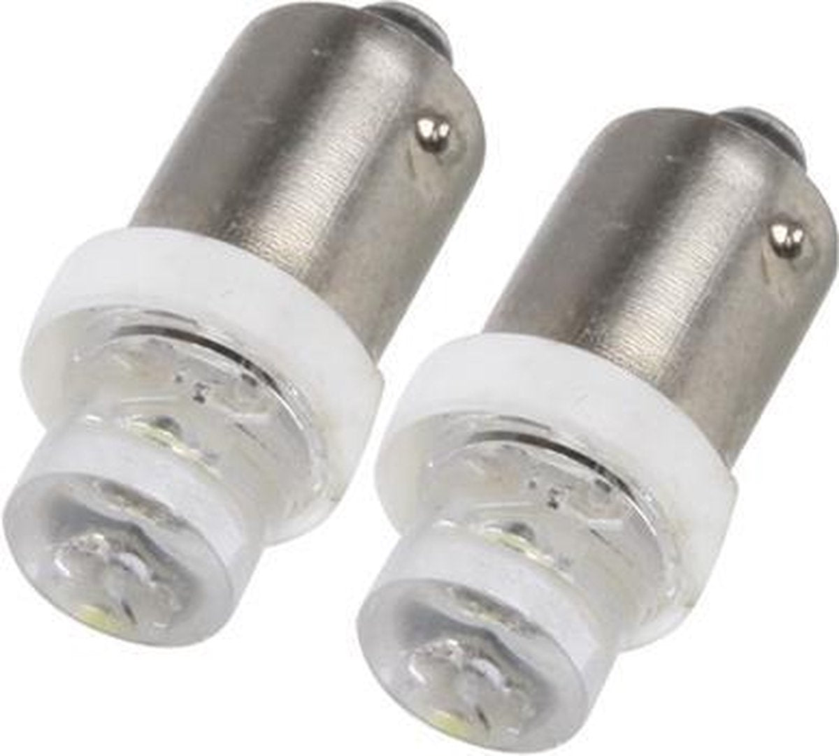BA9S 1W 8mm LED auto-signaallamp (paar)