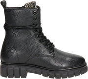 Maruti Tyler dames veterboot - Zwart - Maat 37