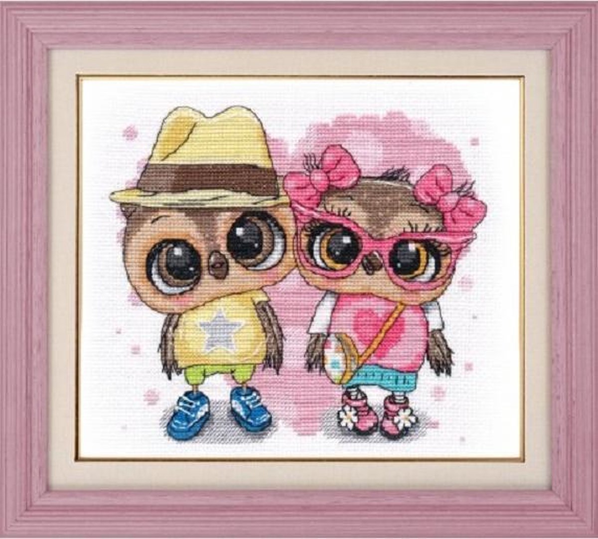 BORDUURPAKKET - FIRST LOVE S1266 - OVEN - EERSTE LIEFDE - telpatroon