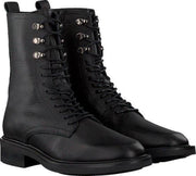Bronx dames veterboot 47263 - zwart - maat 38