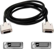 Belkin - DVI-kabel - dubbele verbinding - DVI-D (M) naar DVI-D (M) - 1.8 m - gevormd