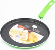 YILTEX – Pannenkoekenpan / Pannenkoekenpan Alle vuren + Inductie / Koekenpan / Koekenpan Alle vuren + Inductie – Ø25cm – Groen