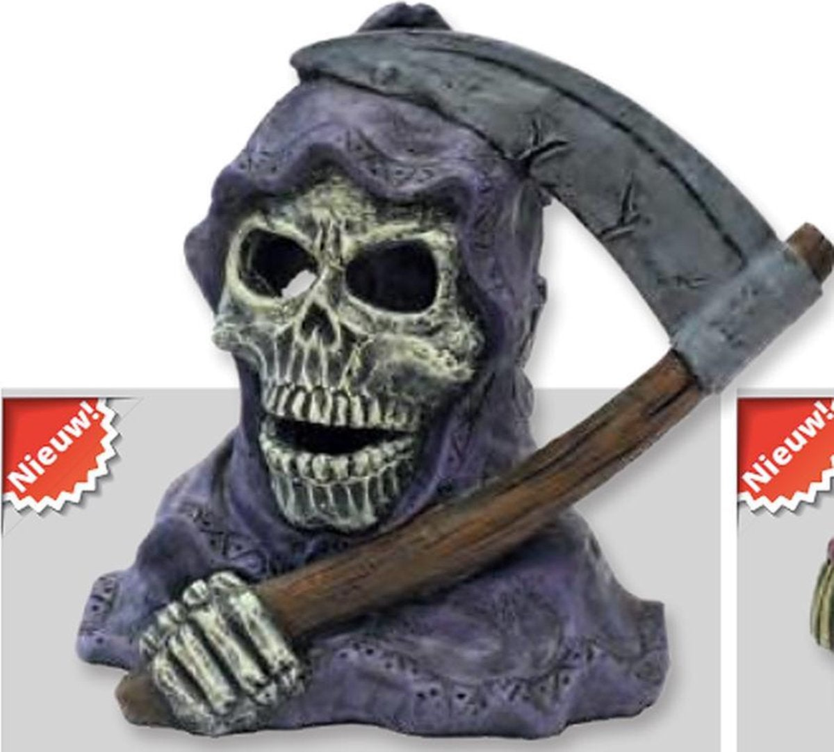 Superfish ornament Deco Led Skull Ghost 16 x 9 x 12