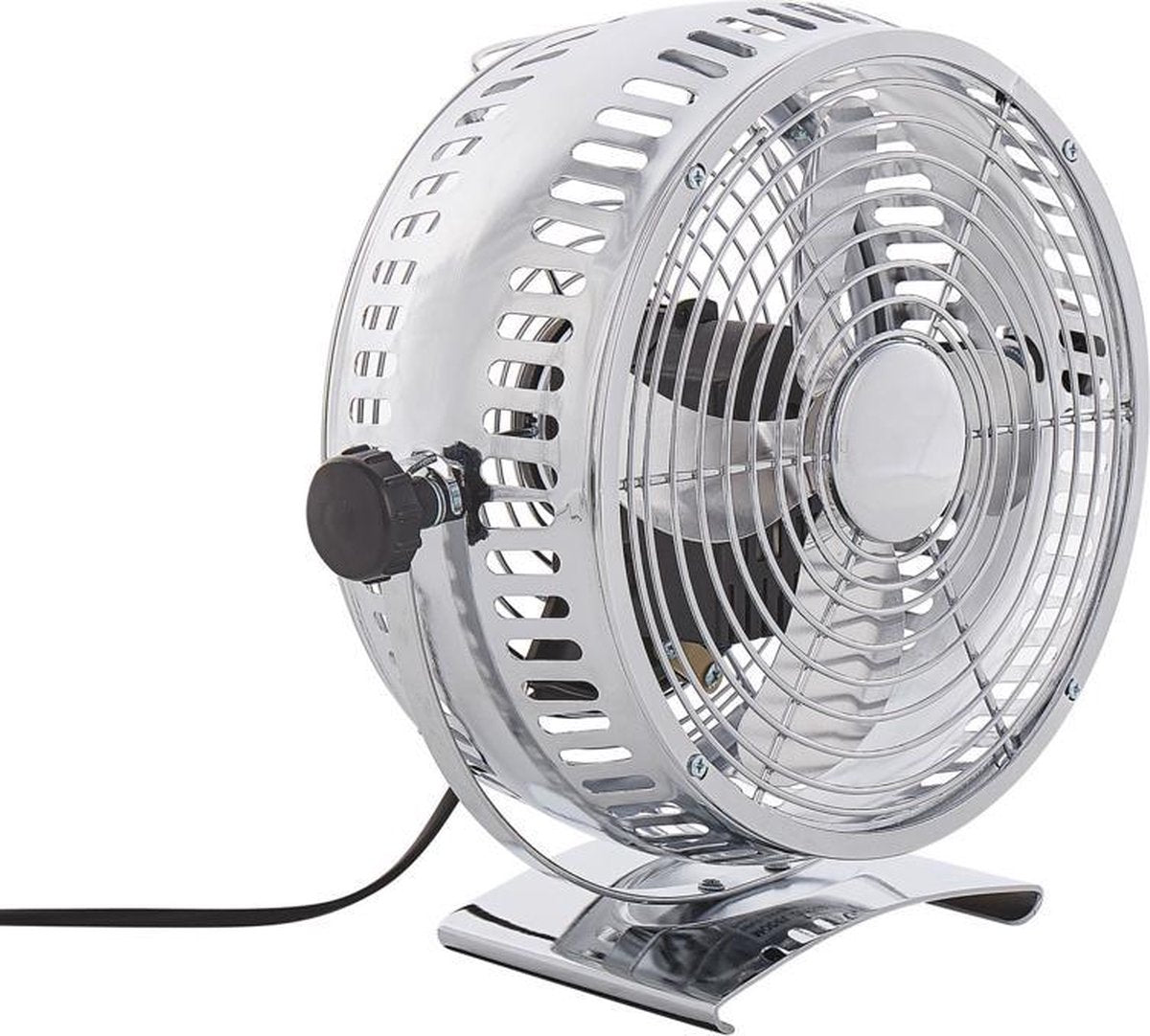 Beliani RIBBLE - Tafelventilator - zilver - ijzer