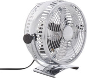 Beliani RIBBLE - Tafelventilator - zilver - ijzer
