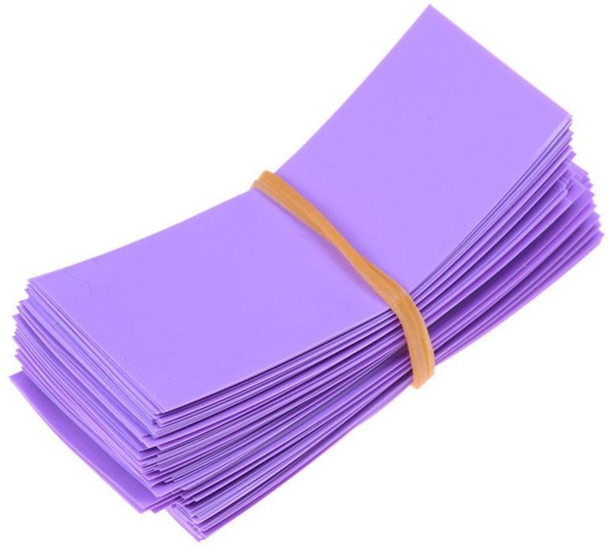 Paars - 50 Stuks 72/30mm 18650 Batterij PVC Krimpkous Tube Wrap