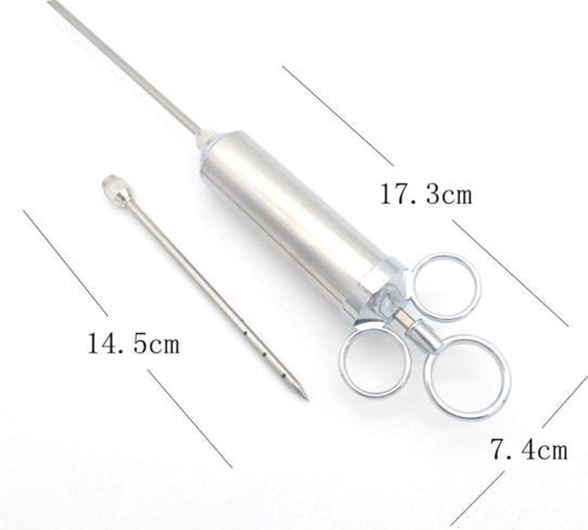 Marinade Injector - Vlees Saus Injectiespuit - BBQ - Barbecue - Thanksgiving