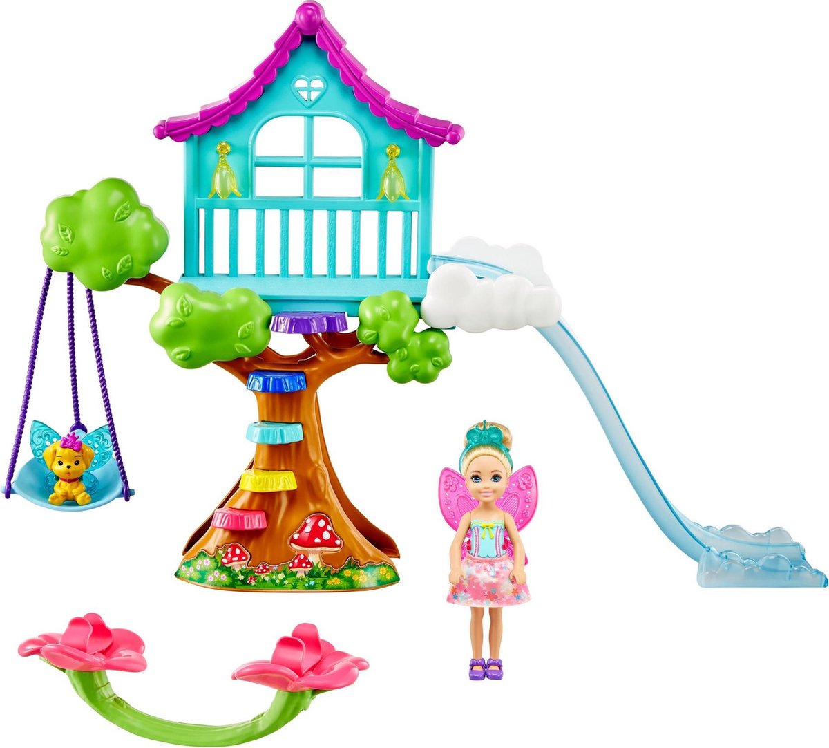 Barbie Dreamtopia Chelsea Sprookjespop en Speelset