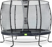 Trampoline EXIT Elegant - ø305cm met Economy veiligheidsnet - zwart