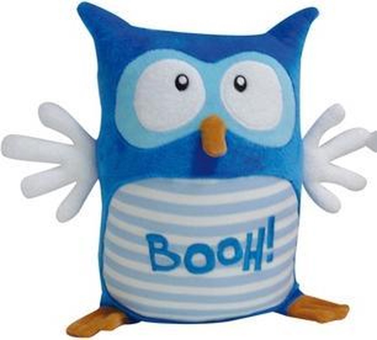 Luminou Glow In The Dark Knuffel Uil Blauw 20 Cm
